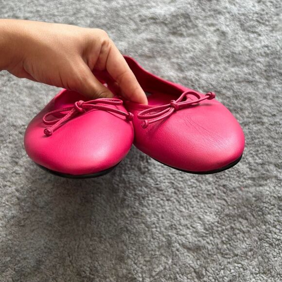 Mootsies Tootsies hot pink ballet flats - Picture 6 of 7